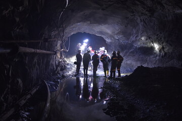 Mine, Iron ore, Kryvyi Rih, Ukraine, underground,