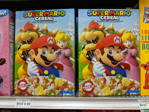 Super Mario Cereal