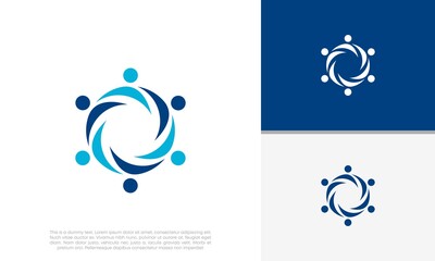 Human Resources Consulting Company, Global Community Logo	