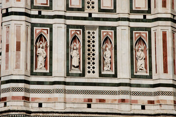 La cattedrale di Santa Maria del Fiore a Firenze.