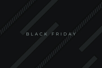 abstract black friday background with ornament, vector illustration