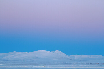 winter mountain landscape