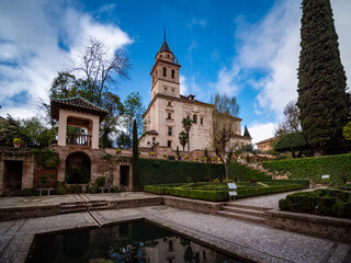 Fototapeta na wymiar El Partal in Granada, Spain