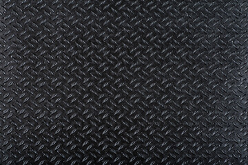 Rubber background. Black rubber grooved surface with background tread pattern