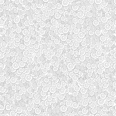 Abstract seamless background with spirals like shells.