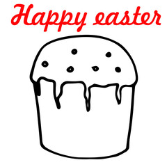 easter digital vector illustration, easter, celebrate easter, happy easter, easter eggs, easter dyes, easter cakes, easter wreaths, tablecloth print, towel print, apron print