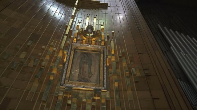GUADALUPE'S VIRGIN IN MEXICO CITY CHAPPEL
