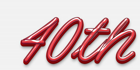 Zahl, Jubiläum, Feier, Alter, Jahr, Grafik, Design, 3D