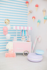 First birthday party for little girl princess