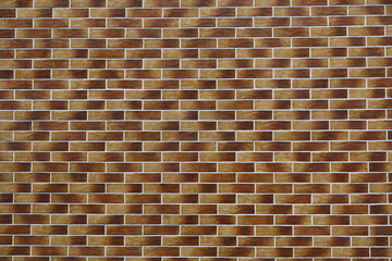 Brick brown wall background. concrete wall background. Construction texture