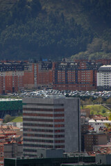 Urbanscape in the city of Bilbao