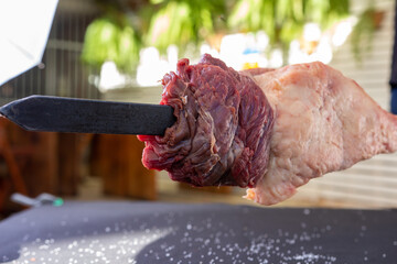 Beef fillet rump steak