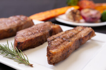 Beef fillet rump steak