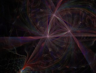 Imaginatory fractal background generated Image