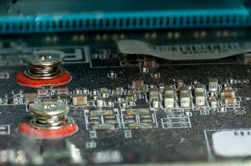 a video card in working order is installed in the computer motherboard in a personal slot