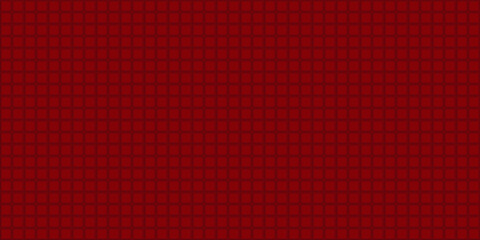 Red squares background. Mosaic tiles pattern. Seamless vector illustration.