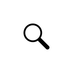 Search icon vector for web, computer and mobile app