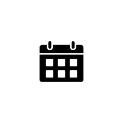 Calendar icon vector for web, computer and mobile app