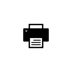Print icon vector for web, computer and mobile app