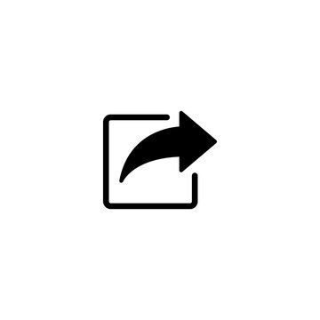 Share icon vector for web, computer and mobile app