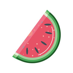 slice watermelon fruit