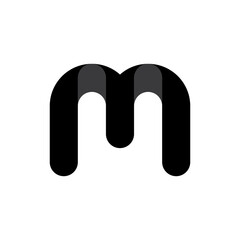 Fototapeta premium 3D MT letter, TM letter logo design vector