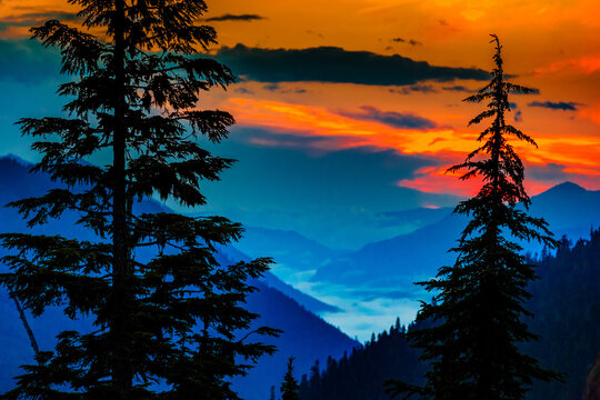 Before the Sun - Cayuse Pass, Mt Rainier Ntl Park, WA