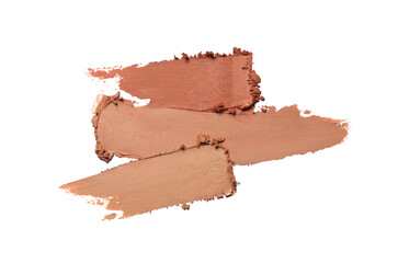 Face foundation isolated on white