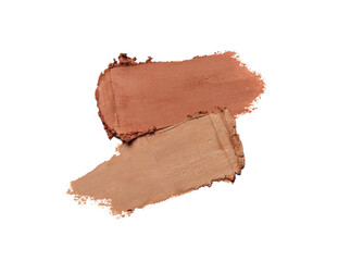 Face foundation isolated on white