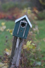 Homemade Wooden Birdhouse