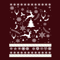 christmas tree silhouette