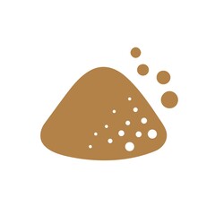 Icon illustration of powder or medicinal powder