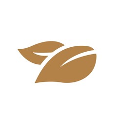 Icon illustration of two leaves