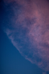 blue sky with clouds