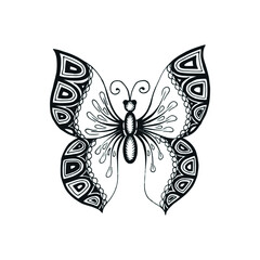 Obraz na płótnie Canvas butterfly Illustration