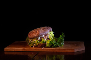 vegan burger