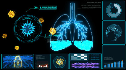 Futuristic monitor of Pulmonary Edema