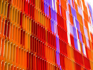 acrylic plastic sheet interior slope magenta red pink