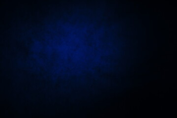 Dark, blurry, simple background, blue abstract background gradient blur.
