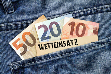 Wetteinsatz