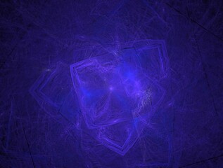 Imaginatory fractal background generated Image