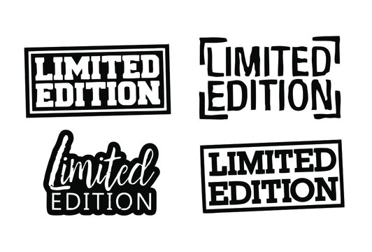 Limited Edition Logo Images – Browse 4,113 Stock Photos, Vectors, and Video