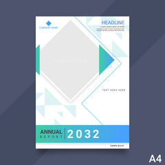 Brochure layout design. Corporate business annual report, catalog, magazine, flyer template