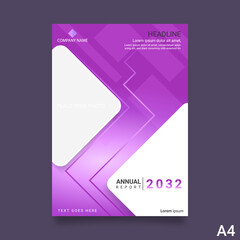 Brochure layout design. Corporate business annual report, catalog, magazine, flyer template