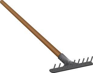 Classic garden rake