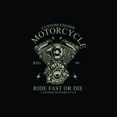 custom Engine t shirt design .nice custom engine t shirt .