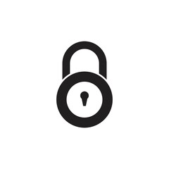 padlock logo icon