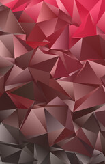 Fototapeta premium 3d Triangles, abstract background. Design wallpaper.
