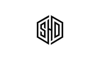 SHD Letter Logo Design