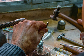 Work of the Art of Damascene of Toledo